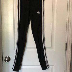 Adidas 3 stripe leggings